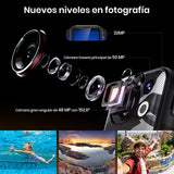 FOSSiBOT F116 Pro Unlocked 5G Mini Rugged Smartphone, 4" 120Hz Pocket Small Cell Phone, 4K Action Camera, 36GB +256GB /1TB, IP69K Waterproof Shockproof, Android 16, 3700mAh, Dual SIM, NFC