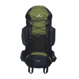 Teton 55L Scout Internal Frame Backpack for Hiking, Camping, Backpacking, Travel, Rain Cover Included, Olive