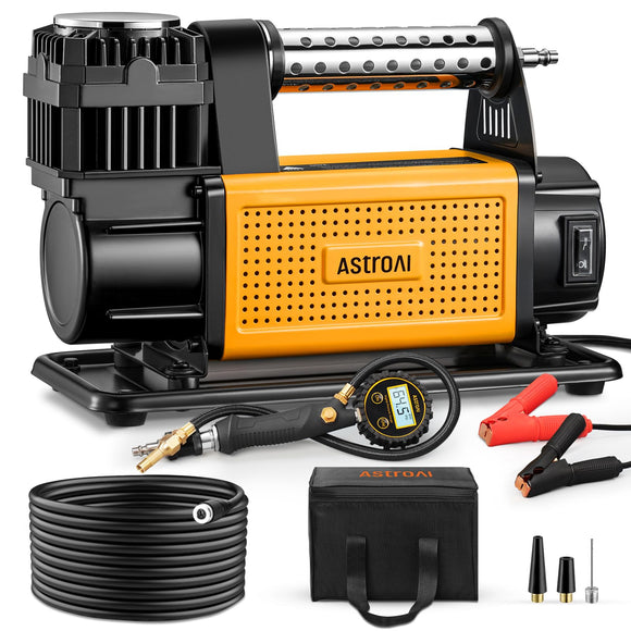 AstroAI T6 Offroad Air Compressor, 12 V Portable Air Pump with 7.06 CFM, AirCtrl, ¼ NPT Quick Connector AstroAI