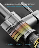 Touchless Kitchen Faucet with Pull-Down Sprayer, Kitchen Sink Faucet Touchless Brushed Nickel APPASO