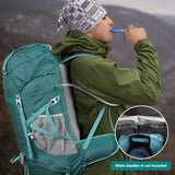 HOMIEE 50L Hiking Backpack Travel Bag Waterproof Camping Rucksack with Rain Cover Lightweight Backpacking