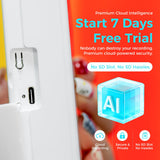 SOVMIKU Vicohome DB3 2K AI Video Doorbell with Chime, Home Security Battery Camera Wireless, Audible Alarm, Easy to Setup, Human Detection,Two Way Audio, 2.4GHz Wi-Fi, 180 Days Care Plan, No SD Slot
