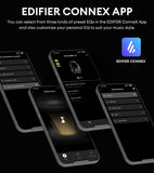 Wireless Planar Magnetic Headphones, Snapdragon Sound, aptX Adaptive, Hi-Res Audio (LDAC LHDC), Bluetooth Edifier