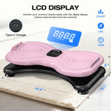 Silent Waist Twist Machine, Anti-Slip Twister Exercise Board with Stable Base, Waist Twisting Disc for Safe Ab Workout and Foot Massage