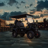 X-ARK 4-Seater Electric Golf Cart for Adults, 23.5 All-Terrain Off-Road Tires, 5000W High-Power Motor, 60 Miles Max Range