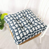 HXAZGSJY Chair Cushions for Dining Chairs Bohemian Soft Patio Chair Pads Indoor Office Home Kitchen Square Dining Chair Cushion Pillow Bear 20"x20"x4"