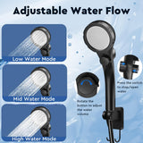 Fotgear Portable Camping Shower - 6000mAh Rechargeable Outdoor Shower with LED Display - IPX7 Waterproof Camping Shower Kit for Hiking, Travel, Car Washing, RV, Pet Bath