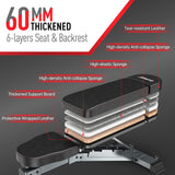 JOROTO Weight Bench, Adjustable Workout Bench Press, Foldable Strength Training Benches for Home Gym Full Body Workout, Incline Decline Flat Utility Workout Bench JOROTO