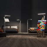 Honeywell LED Floor Lamp Mordern - 05D01 Sunturalux™ Dimmable Floor Lamp for Living Room Standing Lamp, Eye-Caring Standing Light, White