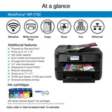 Epson WorkForce WF-7720 Wireless Wide-format Color Inkjet Printer with Copy, Scan, Fax, Wi-Fi Direct and Ethernet