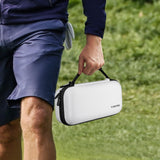 YOREPEK Golf Glove Holder with Removable Golf Glove Shaper, Protective Hard Shell Golf Accessories Case Bag