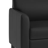 Flash Furniture Hercules LeatherSoft Sofa, Black