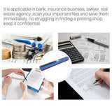 Portable Scanner A4 Document Photo Scanner, Handheld Scanner for Business Eujgoov