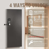 120 Key Lock Box Smart Key Organier Cabinet with Keypad & App for Office