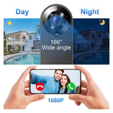 FMDARJXWHCP 5G 2.4G WiFi Video Doorbell 1080P Wireless Camera Door Bell Tuya(5G Doorbell)