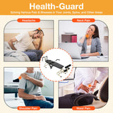 Lumbar Stretch Table Tool Traction Device Traction Table Inline Back Stretch Spine Lumbar Inversion Table Spinal Decompression Devices Traction Bed Therapy Massage Table for Cervical Spine CHALIGHT