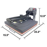 Color LED Industrial-Quality Digital Sublimation Heat Transfer Machine T-Shirt Heat Press Machine