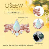 Oseew Opal engagement ring set (Opal) Kite