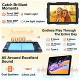 Tablet 10 Inch Android 16 Tablets, 32GB RAM 128GB ROM 2TB Expand, 2.2GHz Octa-Core