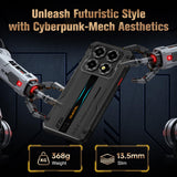 OUKITEL WP60 5G Unlocked Rugged Phone, 7.2" Display, 24GB+256GB, 10000mAh