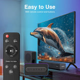 GEOYEAO 2.1 ch Soundbar with subwoofer, Dolby Digital 100W Sound Bars TV Speaker Home Theater Audio Surround Sound System, HDMI eARC/Bluetooth/DSP/Remote Control External Speakers for Smart TVs