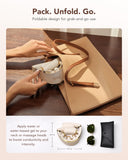 SKG G7 Pro Fold 3.0 Neck Massager for Pain Relief Deep Tissue Vibration Cordless Travel Massager, Mother's Day Innovative Foldable 3D Neck Massager Gifts for Office Home Car Travel, Gold Titanium