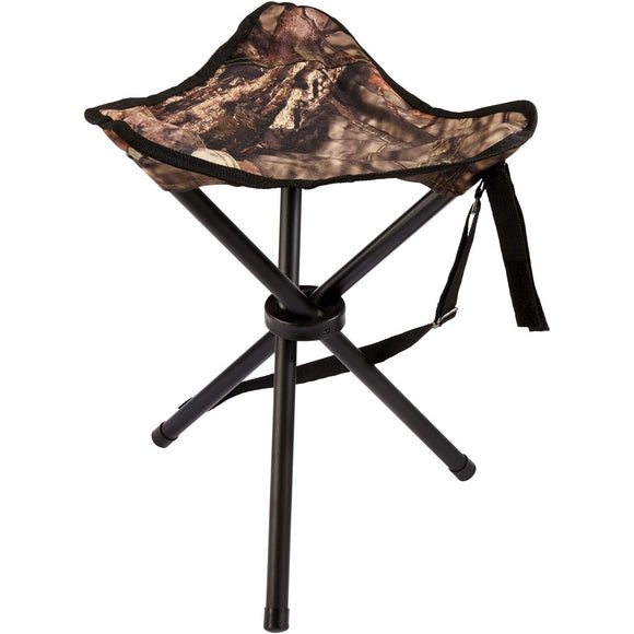 Ameristep Portable Folding Design Hunting Lightweight Heavy-Duty Tripod Stool, Mossy Oak Break-Up Country Ameristep
