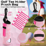 Funny Golf Gift Set for Women – Golf Accessories with 12oz Wine Tumbler, Club Brush, Divot Tool, Towel, Hat Clip & More