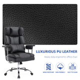 Big and Tall Ergonomic Office Chair,500LBS Heavy Duty Office Chair(Black)