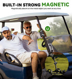 Golf Rangefinder with Slope, 30,000 Uses on a Single Charge, 0.28S Fast Flag Locking Vibration, USB-C Rechargeable