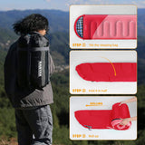 Camping Sleeping Bag, 32℉ Sleeping Bags for Adults Kids Teens Cold Weather Warm Sleeping Bag Winter for 3-4 Season Camping, Camping Gear Equipment, Traveling, and Outdoors Kanyak