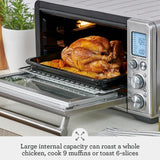 Breville BOV860BST Smart Oven Air Fryer and Convection Oven, Black Stainless Steel