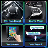 OSEMALL Car Stereo Radio Compatible with Ford Mustang 2010 2011 2012 2013 2014, Android 13 Touchscreen Support Wireless CarPlay Android Auto/GPS/WiFi/Bluetooth/Mirror Link/Backup Camera(9.7 lnch)