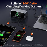 TobenONE Docking Station, 13-in-1 Laptop Docking Station Dual 4K Monitor with HDMI, 100W PD Ports