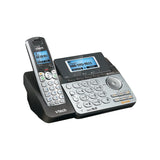 2 Handset 2-Line Cordless Phone System for Home or Small Business with Digital Answering System & Mailbox on each line, Silver VTech