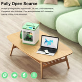 3D Printers with WiFi Cloud Printing, Huge Library, Fully Assembled, Mini 3D Printer for Beginners and Kids with Auto Leveling