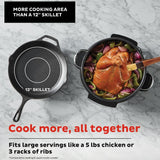 7.5QT Slow Cooker and Multicooker, 4-in-1 Functions, Sears/Sauté, Slow Cooks/Roast, Steams and Warms, From The Makers of Instant Pot Instant Pot