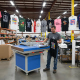 Large Format Heat Press Machine for T-Shirt 31" x 39" Textile Manual Operation Hand Force