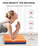 HAPBEAR Exercise Balance Pad 2-Pack - 15"x12" Non-Slip Stability Training Mats - 2.25" Thick Soft Cushioned Foam - for Physical Therapy & Core Training