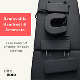 Home in Bold Massage Table Breast – Ergonomic Breast Support for Massage Comfort, Spa Therapy, Chest Relief, Professional Bodywork & Relaxation Enhancer