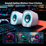 Edifier G1000 II Bluetooth Gaming Desktop Speakers, White