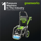 Greenworks 3000 PSI (2.0 GPM Max) Brushless Electric Pressure Washer