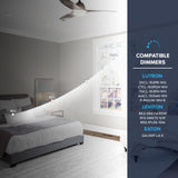 LUXRITE 4 Inch LED Recessed Light, Regressed Mini Panel Spotlight, 5CCT 2700K-5000K, 12/15/19 Watts, 1000/1400/1800 Lumens, Dual Dimmable (TRIAC & 0–10V), 100° Beam, Wet Rated, ETL (12 Pack)