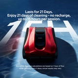 (2026 Upgrade) iGarden Pool Cleaner K Pro, 15H Runtime, Cordless Robotic Pool Vacuum for Inground Pools, Touchscreen, Smart Navigation, 200% Turbo Suction, Ultra-Fine Filtration, Auto-Parking