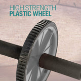 Warrior Ab Wheel - Roller for Core, Back & Abdominal Exercises and Fitness Training to Build Strength with Comfort Foam Grips WARRIOR