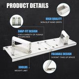 Maochang Heavy Duty Push Up Board, Full Metal Multi-Functional pushup board, Pectoral Muscle Arm Exercise Professional Equipment Home Gym Equipment, Best Choice for Fitness Professionals Gift, Stainless Steels MaoChang