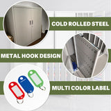 Sturdy Steel Key Cabinet with 600-Bit Securi System, High Capaci for Real Ete Ants & Proper ment