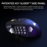 Corsair Scimitar Elite Wireless SE MMO PC Gaming Mouse – 33,000 DPI, 16 Programmable Buttons