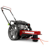 Earthquake Walk Behind String Mower With 160cc Viper 4-Cycle Engine, 22” Cutting Diameter, 14”
