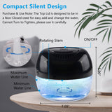 ap airpleasure Purifier Air Washer, Air Fresher Aroma Diffuser for Home, Office, Air Purifier with Night Light (Black)